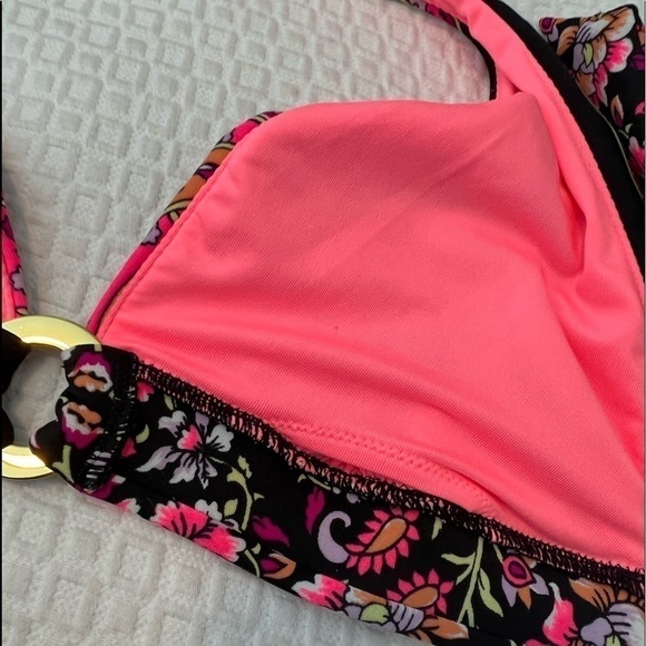 Victoria Secret Floral Bikini Top Size M - Picture 11 of 14